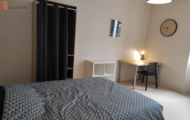 Studio meublé 22m² Angers 49100 - Meublé, 2e étage - Photo 1