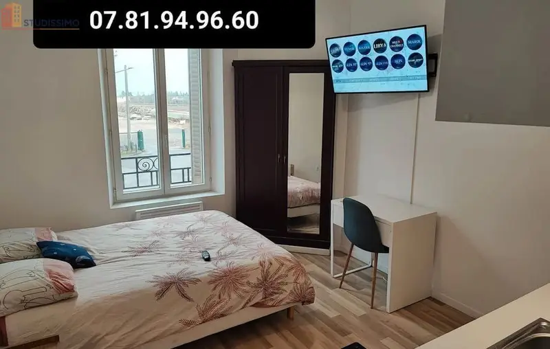Studio meublé 21m² Ouzouer-sur-Loire - Meublé, 1er étage - Photo 3