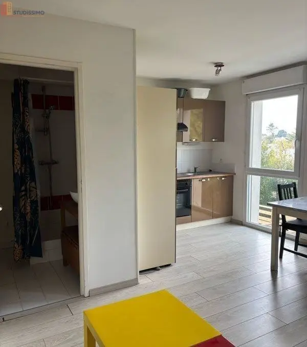 Studio meublé 28m² Nantes 44300 Petit Port - Lumineux, proche transports - Photo 2