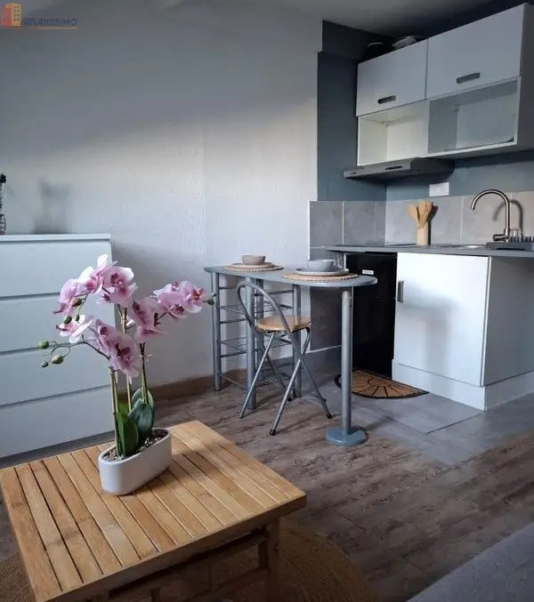 Studio meublé 16m² Nantes 44100 - Lumineux, dernier étage - Photo 1
