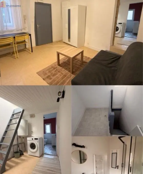 Studio meublé 26m² Nantes 44000 - Mezzanine, lumineux - Photo 9
