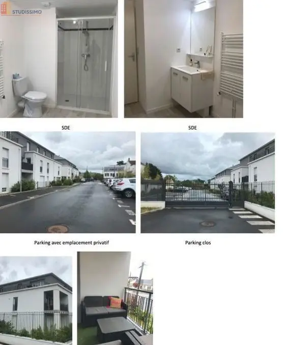 Studio 37m² Thouaré-sur-Loire - Balcon, parking - Photo 1