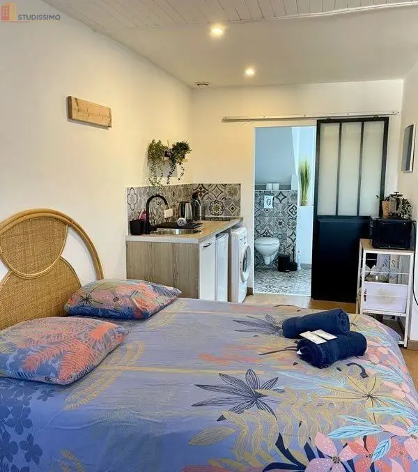 Studio meublé 20m² Saint‑Nazaire - 2e étage, lumineux - Photo 4