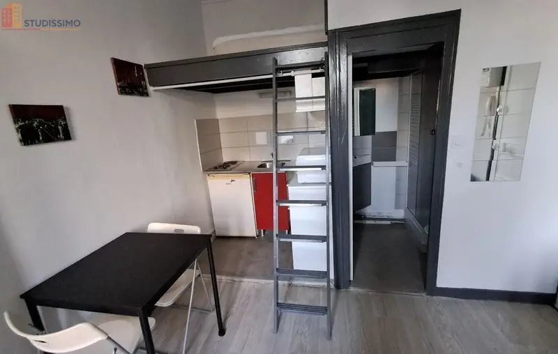 Studio meublé 15m² Nantes centre - Meublé, quartier Saint Donatien - Photo 2