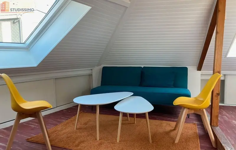Studio meublé 25m² Nantes Motte-Rouge - Meublé, T1 bis - Photo 6