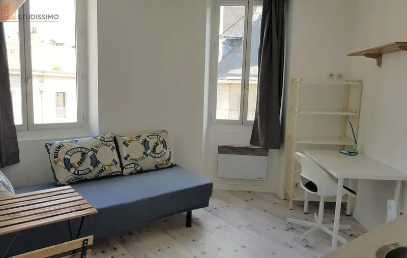 Studio meublé 17m² Nantes centre - Graslin, calme - Photo 19