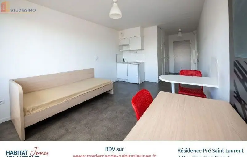 Studio meublé 25m² Blain - Meublé, lumineux - Photo 11