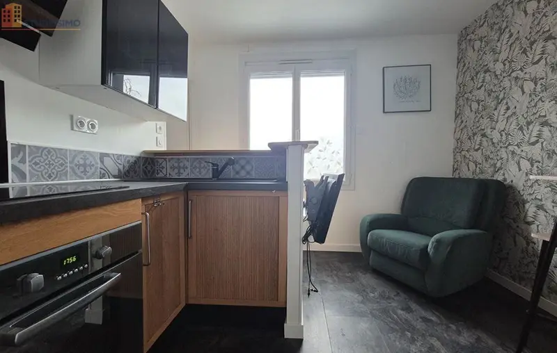 Studio meublé 21m² Angers - Meublé, DPE B - Photo 2
