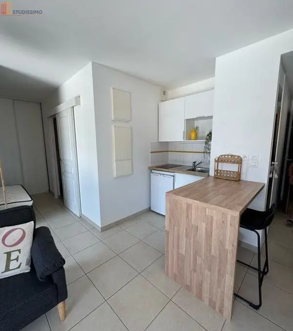 Studio meublé 30m² Nantes 44300 - Bord d'Erdre, lumineux - Photo 2