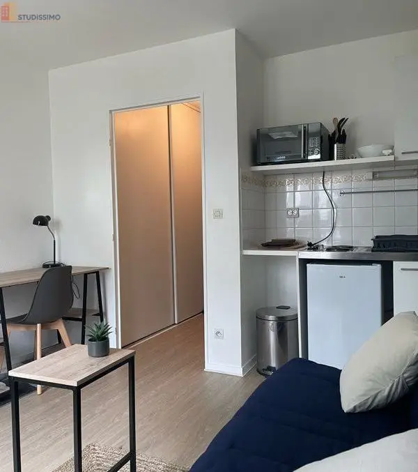 Studio meublé 18m² Nantes 44300 - Meublé, lumineux - Photo 4