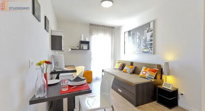 Studio meublé 18m² Angers 49100 - Meublé, DPE D - Photo 9