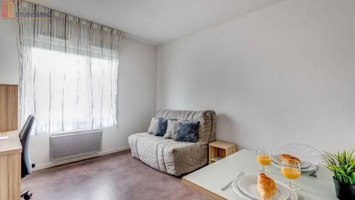Studio meublé 21m² Carquefou - Meublé, DPE D - Photo 11