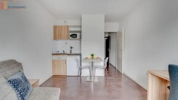 Studio meublé 21m² Carquefou - Meublé, DPE D - Photo 9