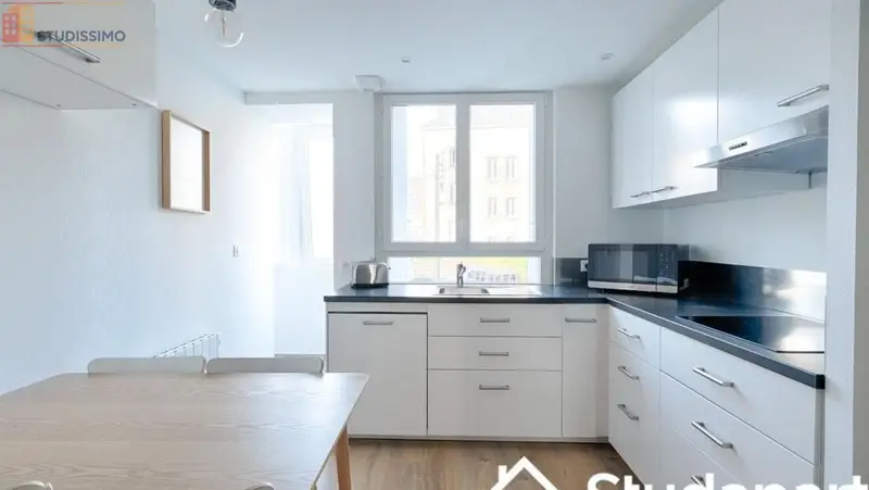 Studio meublé 10m² Nantes 44200 - Meublé, DPE D - Photo 14