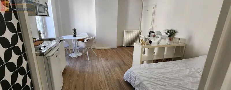 Studio 22m² Angers centre - Meublé, parfait état - Photo 2