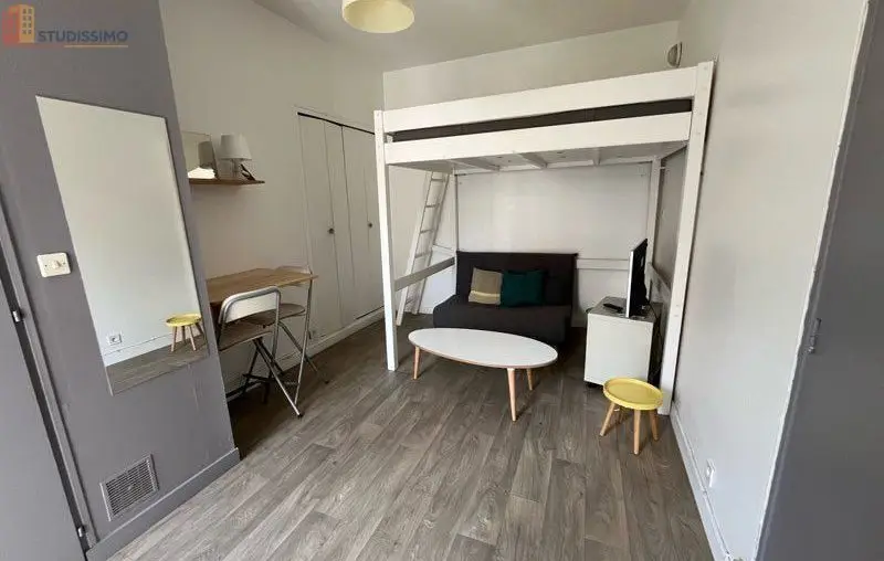 Studio 17m² Nantes centre - Meublé, dernier étage - Photo 17