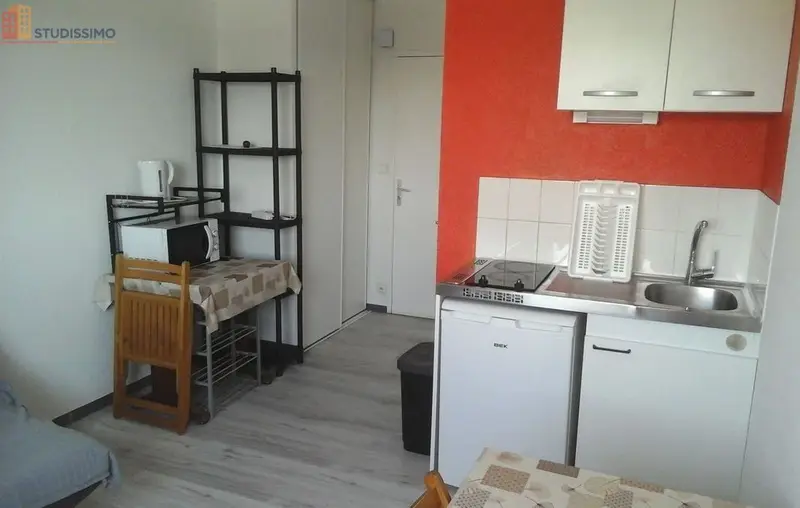 Studio meublé 16m² Saint-Nazaire - Meublé, 3e étage - Photo 1