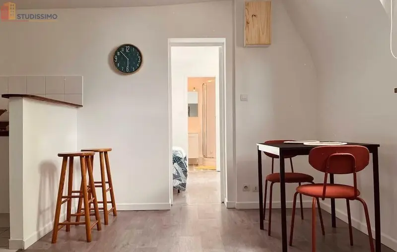 Studio meublé 28m² Nantes 44200 - Meublé, lumineux - Photo 3