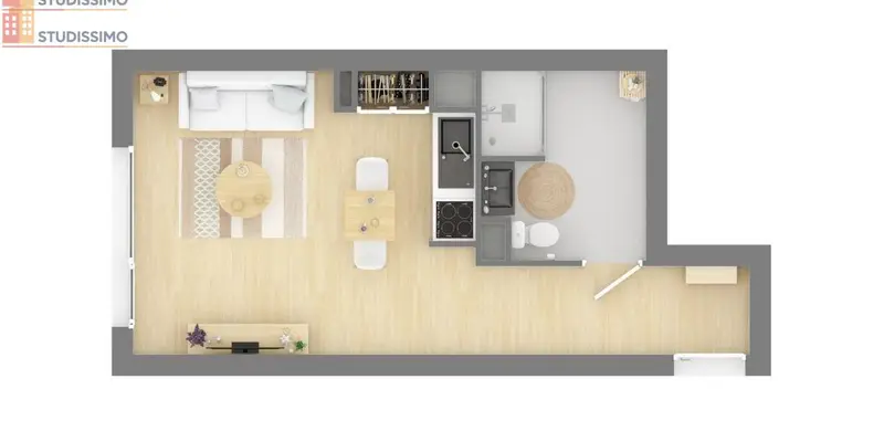 Studio 31m² Nantes 44300 - Photo 7