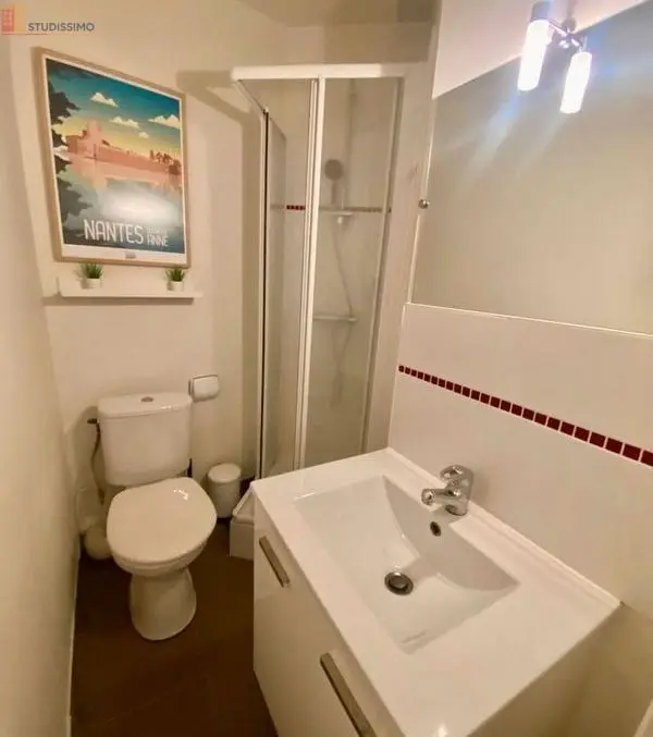Studio 12m² Nantes centre - Meublé, calme - Photo 5