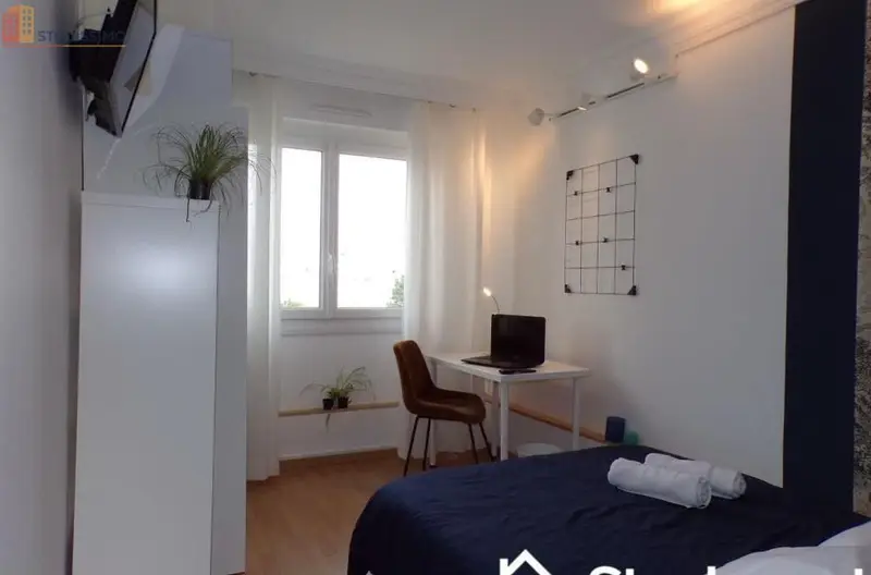 Studio meublé 13m² Orvault - Calme, 4e étage - Photo 30