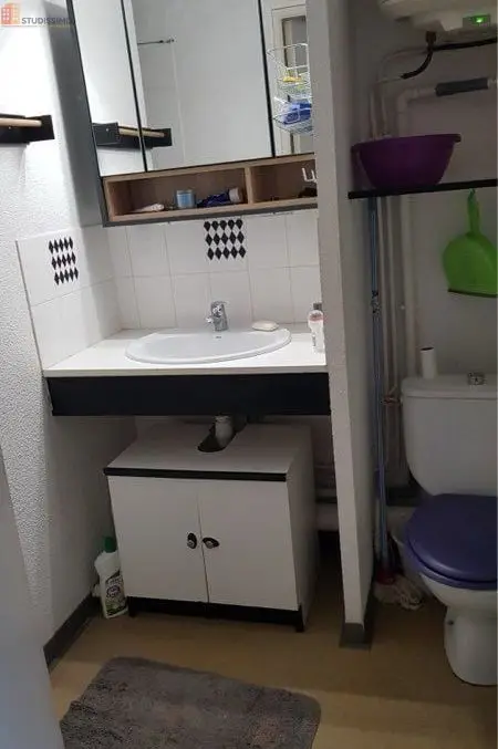Studio meublé 16m² Nantes 44100 - Meublé, lumineux - Photo 2