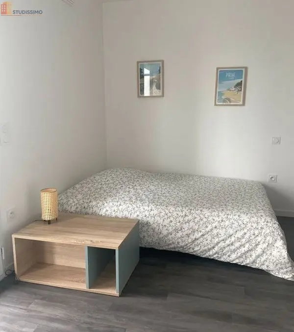 Studio meublé 22m² Nantes Perverie - Terrasse, très lumineux - Photo 2