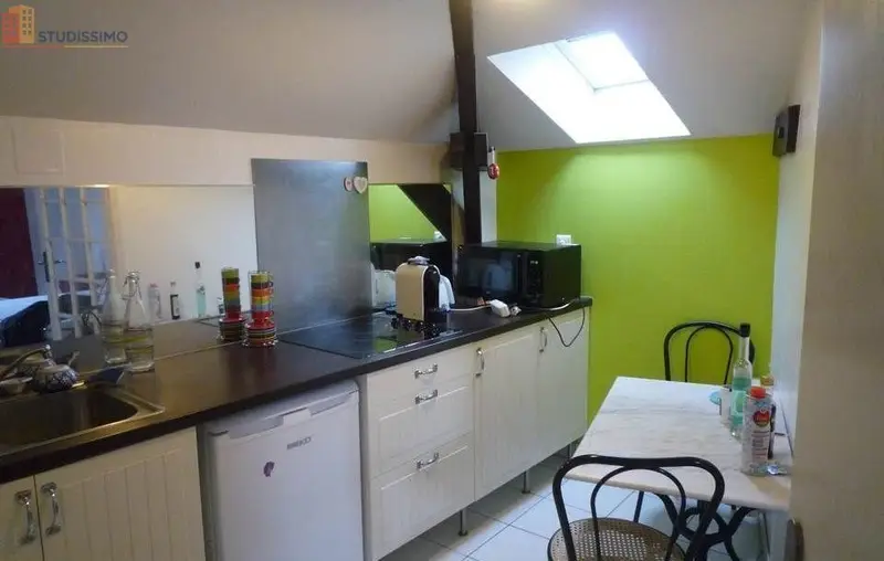 Studio meublé 27m² Nantes centre - Hyper centre, dernier étage - Photo 5