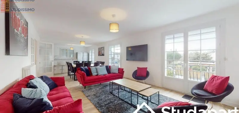 Studio meublé 19m² Nantes 44300 - Meublé, DPE A - Photo 2