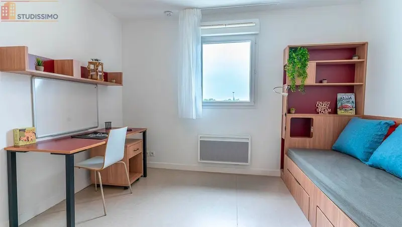 Studio meublé 20m² Nantes 44300 - Résidence sécurisée - Photo 6