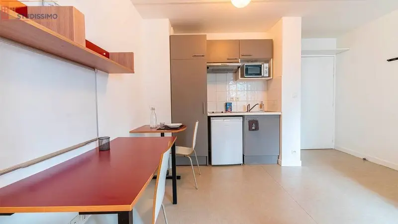 Studio meublé 20m² Nantes 44300 - Résidence sécurisée - Photo 1