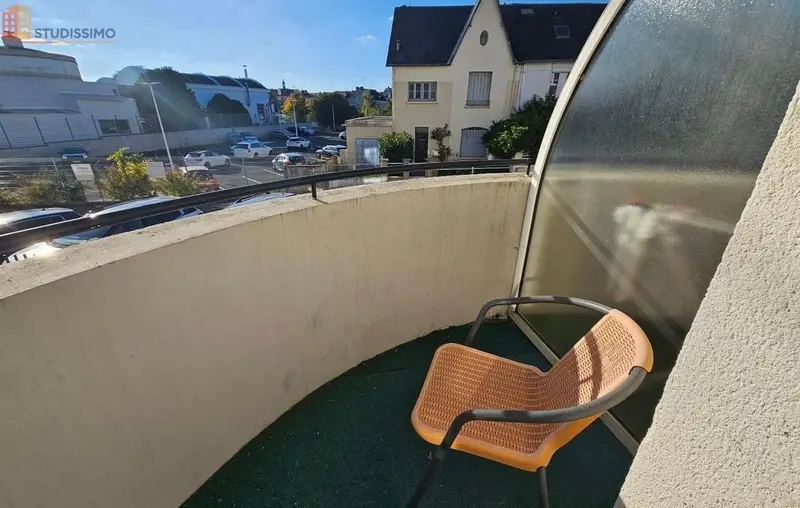 Studio meublé 18m² Angers - Meublé, DPE D - Photo 2