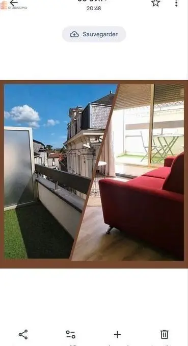 Studio meublé 29m² Cholet - Balcon, lumineux - Photo 2