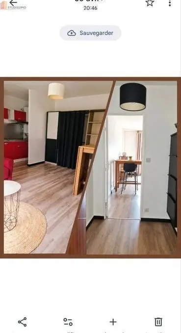 Studio meublé 29m² Cholet - Balcon, lumineux - Photo 1