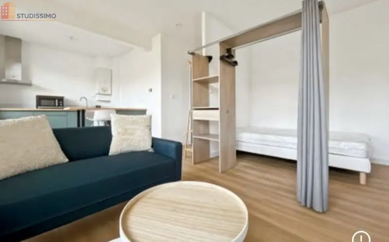 Studio 27m² Cholet - Meublé, 3e étage - Photo 2