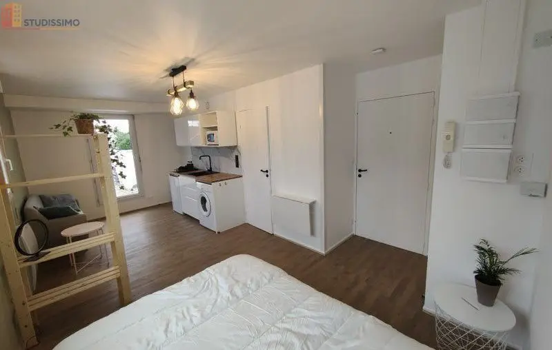 Studio meublé 23m² Nantes 44300 - Rénové, toit-terrasse - Photo 7