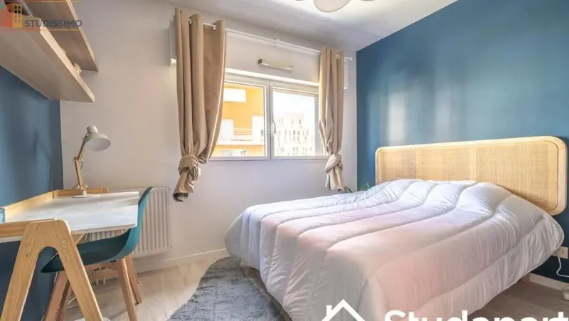 Studio meublé 12m² Nantes 44200 - Calme, 4e étage - Photo 18