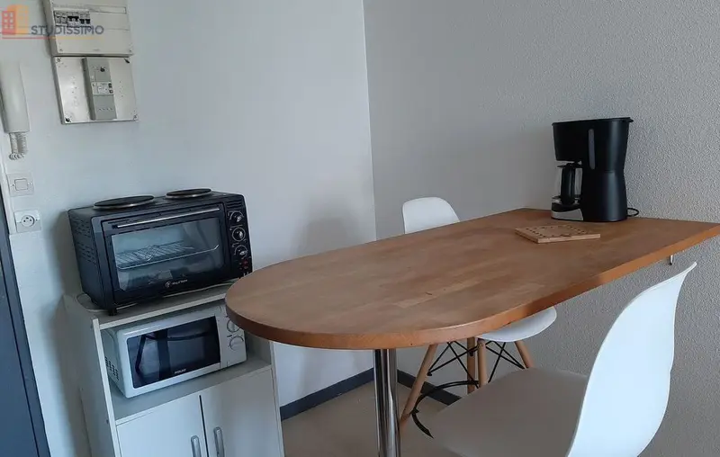 Studio meublé 18m² Nantes 44300 - Proche IUT, étudiant - Photo 1
