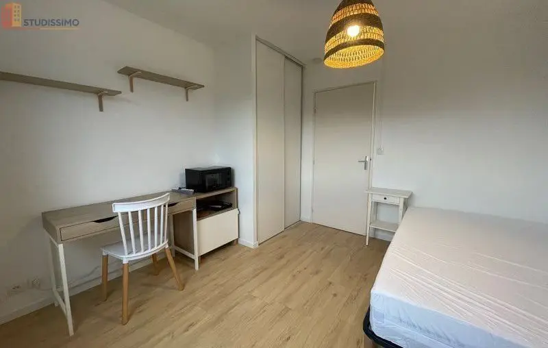 Studio meublé 17m² Nantes 44300 - Proche campus, lumineux - Photo 12