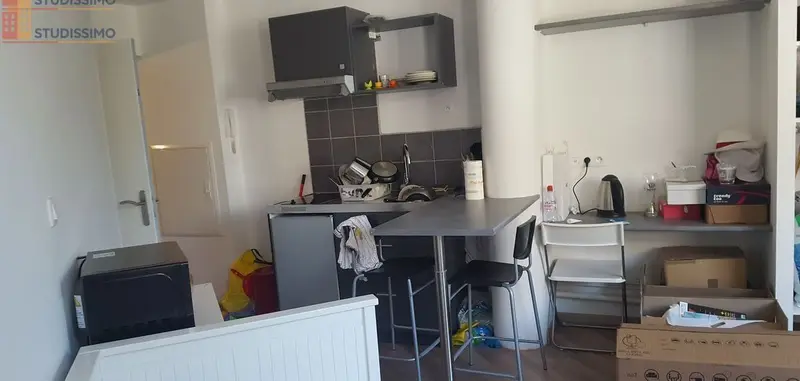 Studio meublé 21m² Nantes Ile de Nantes - Proche écoles, lumineux - Photo 12