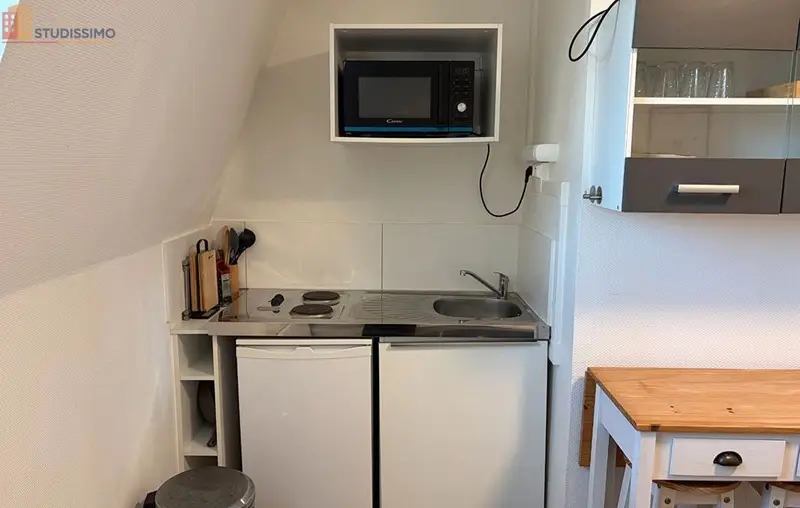 Studio 14m² Angers 49000 - Meublé, dernier étage - Photo 15