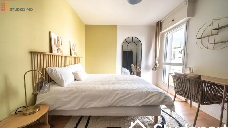 Studio 11m² Nantes 44200 - Meublé, DPE A - Photo 11