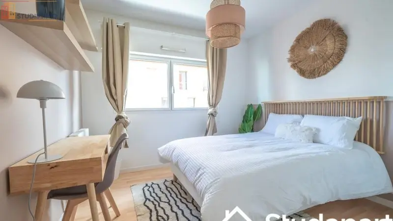 Studio 11m² Nantes 44200 - Meublé, DPE A - Photo 2