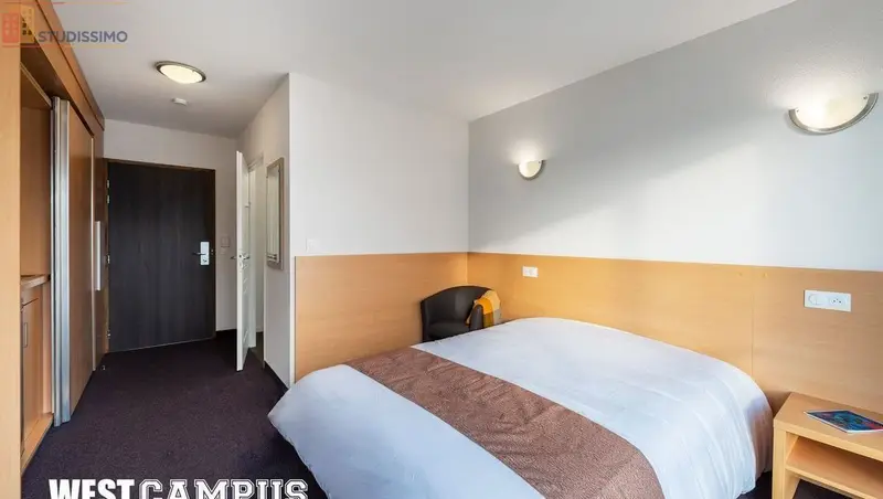 Studio meublé 24m² Saint-Barthélemy-d'Anjou - Résidence étudiante, charges comprises - Photo 2