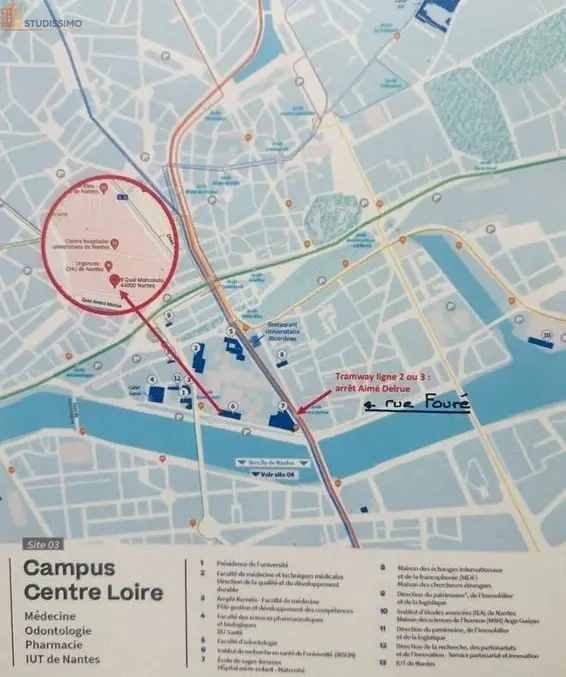 Studio meublé 22m² Nantes 44000 - Meublé, proche commodités - Photo 6