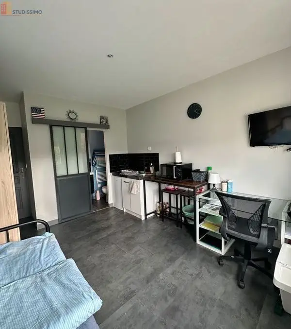 Studio 20m² Angers 49100 - Meublé, proche campus Saint-Serge - Photo 2