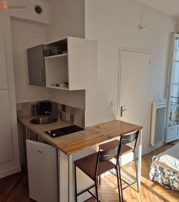 Studio meublé 17m² Nantes centre - Meublé, lumineux - Photo 2