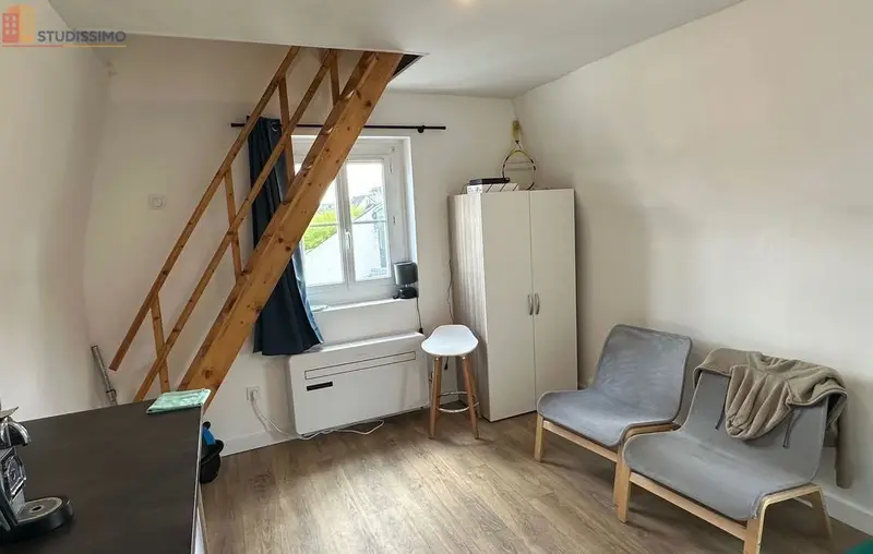 Studio meublé 20m² Angers centre - Mezzanine, hypercentre - Photo 8