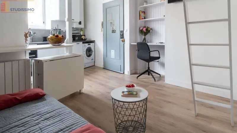 Studio meublé 16m² Nantes centre - Quartier Viarme, meublé - Photo 6