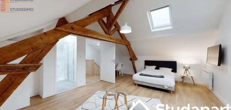 Studio meublé 14m² Nantes 44300 - Meublé, DPE A - Photo 10